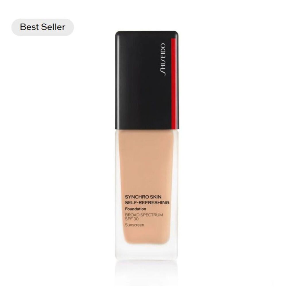 4X SHISEIDO SYNCHRO FOUNDATION SAMPLE 310 SILK  PACK NEW